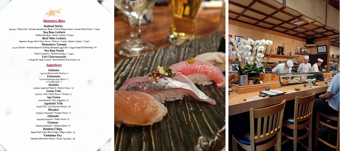 Asanebo Menu